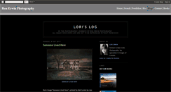Desktop Screenshot of loris-log.ronerwin.com